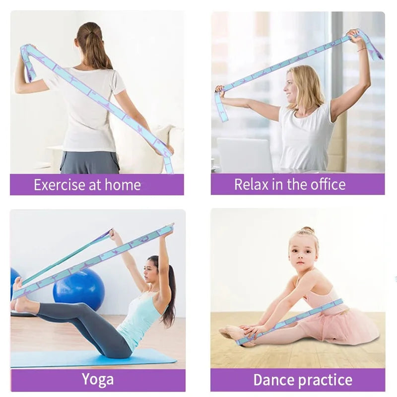 Banda Elástica de Resistencia para Yoga y Pilates