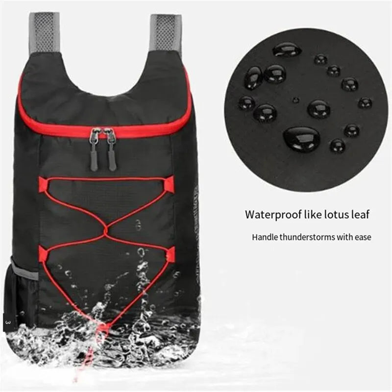 Mochila Deportiva Plegable Impermeable – Camping, Senderismo y Viaje