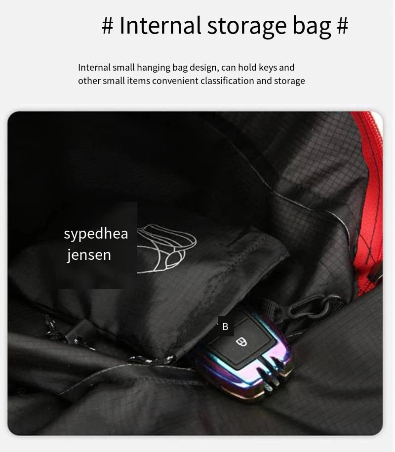 Mochila Deportiva Plegable Impermeable – Camping, Senderismo y Viaje