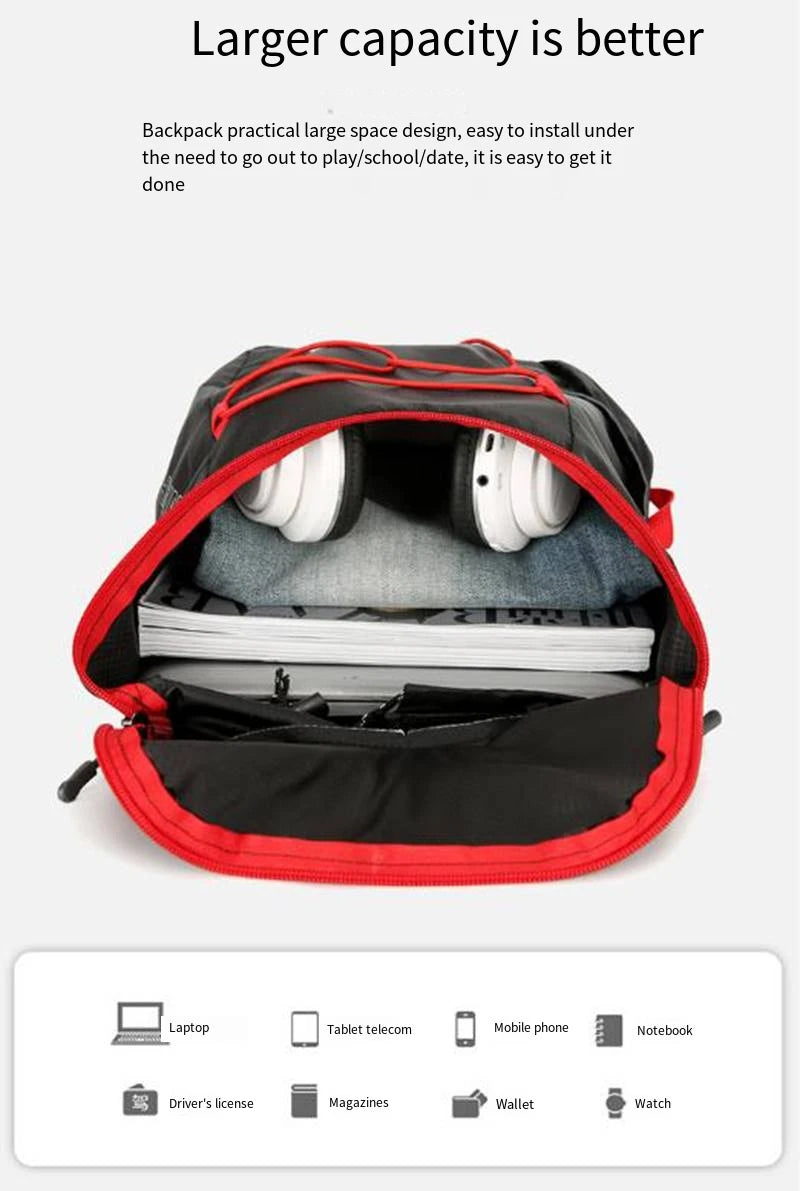 Mochila Deportiva Plegable Impermeable – Camping, Senderismo y Viaje