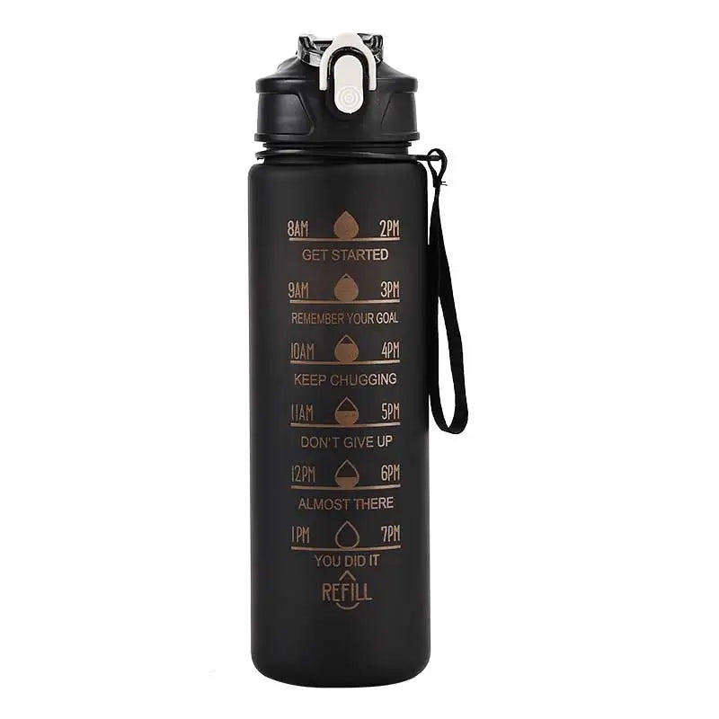 Botella Deportiva con Pajita y Tapa Abatible – Antifugas, Ideal para Deporte y Aventura